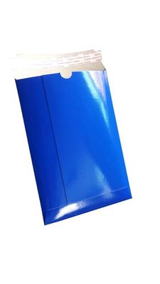 Saco de embalagem de papelão duro biodegradável de papelão branco revestido de chips com impressão personalizada