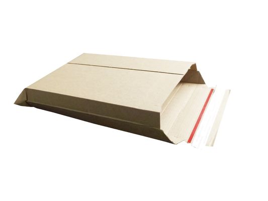 Eco-friendly reciclar Custom cartão ondulado livro mailer para negócios de compras