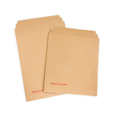 Embalagem de entrega Rígido Flat corrugado Livro Mailers Envelope para logística personalizada