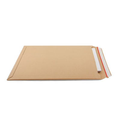 Embalagem de entrega Rígido Flat corrugado Livro Mailers Envelope para logística personalizada