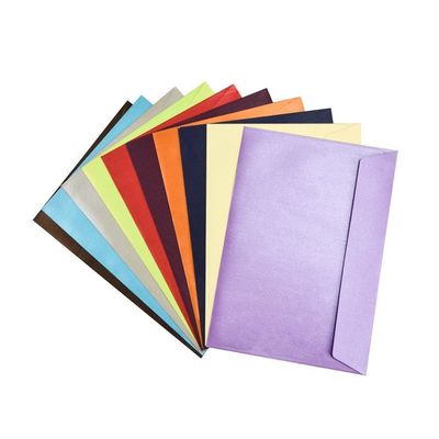 Envelope de presente para festa de casamento personalizado Convite Papel de pérola Envelope de ano