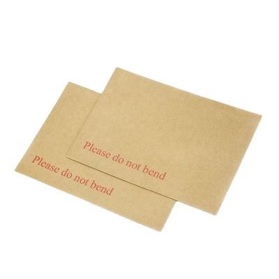 Cartão cinzento de bolso traseiro Envelope de negócios com design personalizado