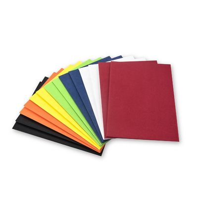 Promoção envelopes de cartão cinzento com logotipo personalizado e cartão Kraft