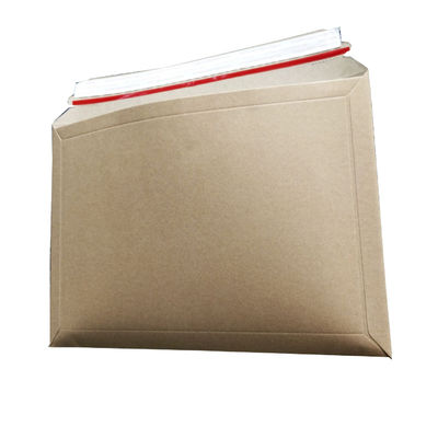 Cartão tampão de papel kraft reciclado Envelope acondicionado para embalagens de entrega de fotograma